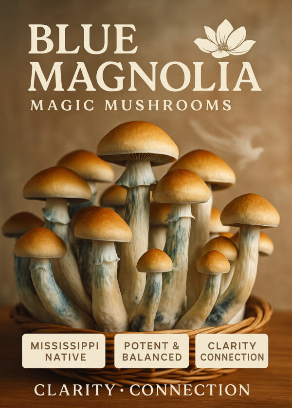Blue Magnolia Mushrooms: Meet the Southern Belle of Psychedelics