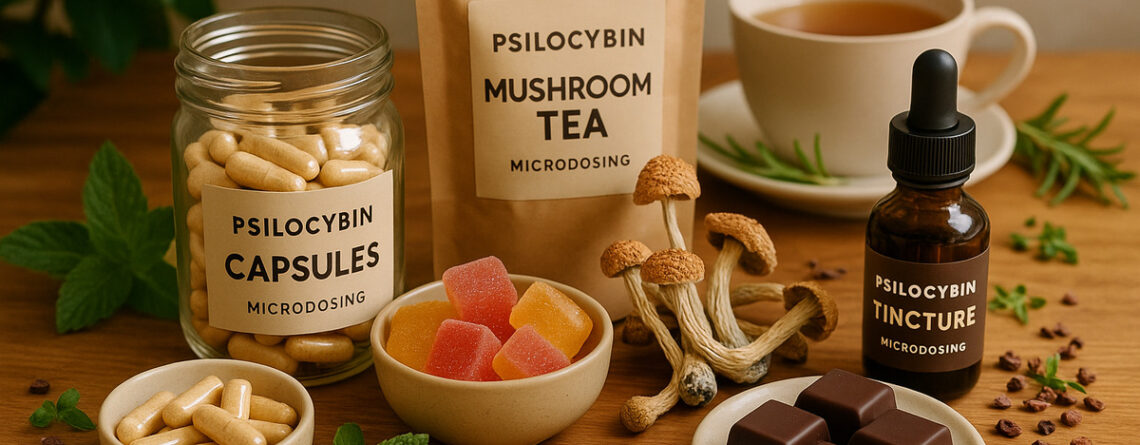 Capsules, Gummies or Tea? Choosing Your Ideal Microdosing Method