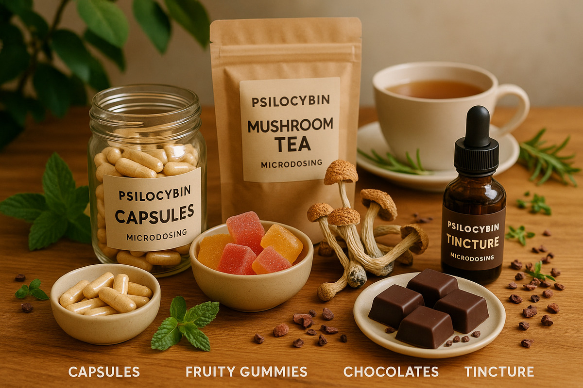 Capsules, Gummies or Tea? Choosing Your Ideal Microdosing Method