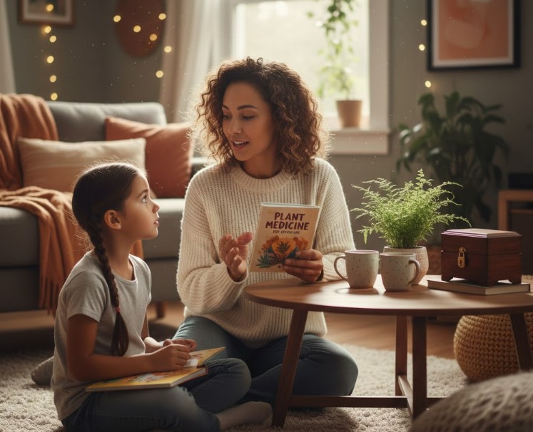How to Talk to Your Kids About Plant Medicine