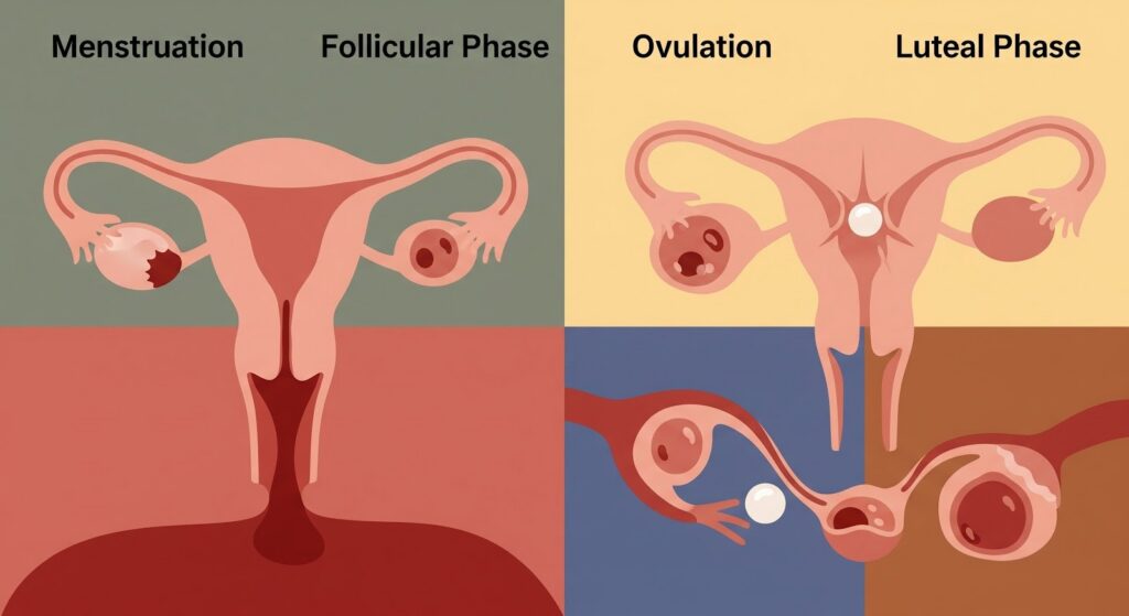 Understanding the Four Phases of the Menstrual Cycle